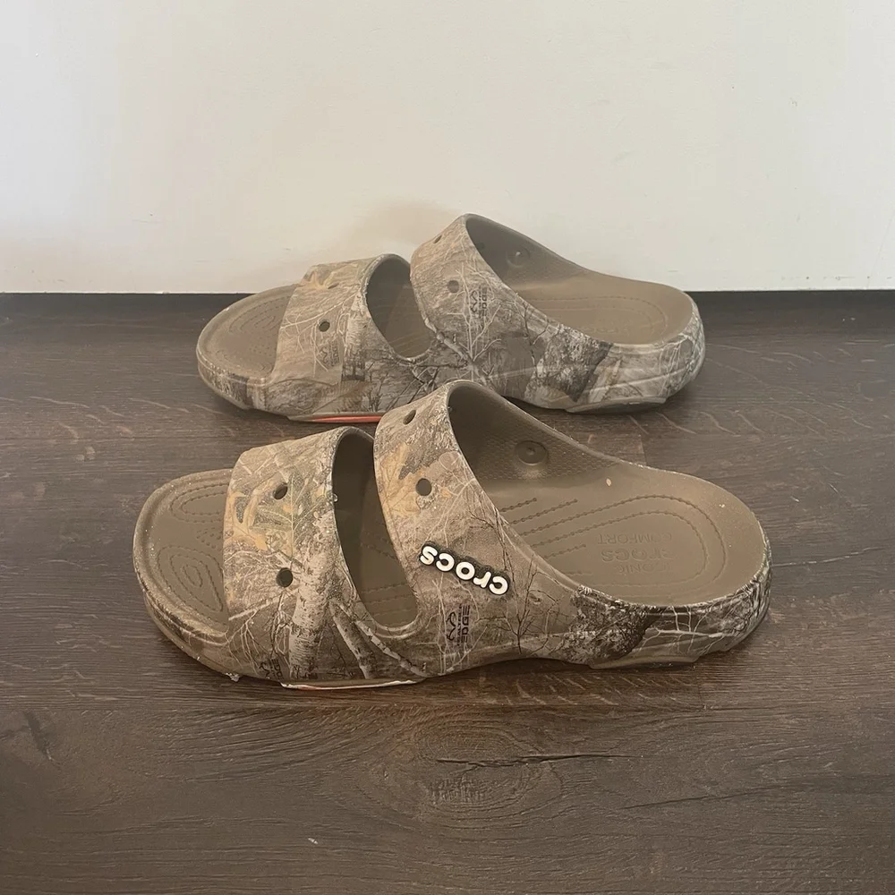 Crocs Classic All Terrain Realtree Edge Men Slip On Sandals Shoes Size 13